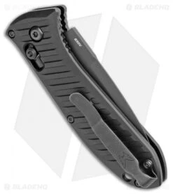 Benchmade 5750BK Mini Presidio II Automatic Knife (3.2" Black) 9 Benchmade 5750BK Mini Presidio II Automatic Knife (3.2" Black) -Benchmade Knife Shop Benchmade Mini Presidio II Auto Black 5750BK BHQ 108953 jr side