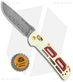 Benchmade Nakamura Limited Edition Saibu AXIS Lock Knife Ivory/Crimson G-10 -Benchmade Knife Shop Benchmade Nakamura Saibu AXIS Lock Ivory Grimson G 10 486 201 BHQ 118495 jr bottlecap