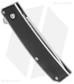 Benchmade Oeser Tengu Flipper Liner Lock Knife Black G-10 (2.77" Satin) 601 9 Benchmade Oeser Tengu Flipper Liner Lock Knife Black G-10 (2.77" Satin) 601 -Benchmade Knife Shop Benchmade Oeser Tengu Flipper LL Black G 10 Satin 601 BHQ 104891 jr side