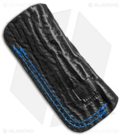 Benchmade Oeser Gold Class Tengu Tool Arctic Storm Fat CF (1.1" Dama) -Benchmade Knife Shop Benchmade Oeser Tengu Tool White Black 1in Damasteel Multi Tool 602 211 BHQ 138208 td sheath side