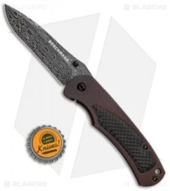Benchmade Pinnacle Gold Class Knife W/ Damascus Blade & Titanium Handle 750-101 -Benchmade Knife Shop Benchmade Pinnacle Gold Class 750 101 Ti Damascus 3 BHQ 7054 jr bottlecap