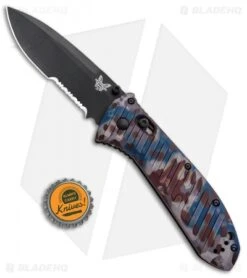 Benchmade Presidio II Limited Edition Knife Rustic (3.7" Black Serr) 570BK-1801 -Benchmade Knife Shop Benchmade Presidio II LE Rustic Black Serr 570SBK 1801 BHQ 91119 jr bottlecap