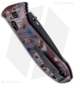 Benchmade Presidio II Limited Edition Knife Rustic (3.7" Black Serr) 570BK-1801 -Benchmade Knife Shop Benchmade Presidio II LE Rustic Black Serr 570SBK 1801 BHQ 91119 jr side