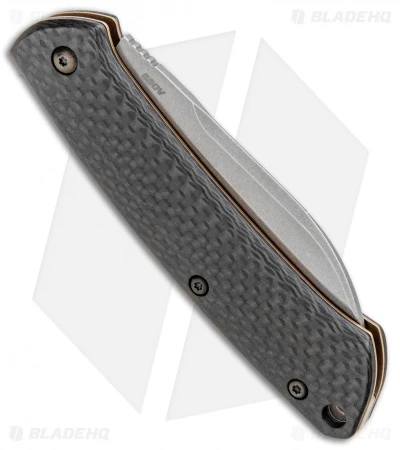 Benchmade Proper Sheepsfoot Slip Joint Knife Carbon Fiber/FDE (2.8" SW) 319-2 5 Benchmade Proper Sheepsfoot Slip Joint Knife Carbon Fiber/FDE (2.8" SW) 319-2 - Image 3