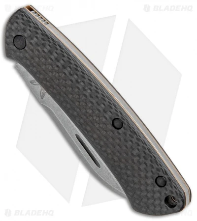 Benchmade Proper Sheepsfoot Slip Joint Knife Carbon Fiber/FDE (2.8" SW) 319-2 4 Benchmade Proper Sheepsfoot Slip Joint Knife Carbon Fiber/FDE (2.8" SW) 319-2 - Image 2