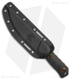 Benchmade Raghorn Hunting Fixed Blade Knife Carbon Fiber (4" Orange) 15600OR -Benchmade Knife Shop Benchmade Raghorn Hunting Fixed Blade CF Orange BHQ 137229 jr sheath 2 2