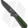 Benchmade Redoubt AXIS Lock Knife Green/Gray Grivory (3.6" Cerakote) 430BK -Benchmade Knife Shop Benchmade Redoubt AXIS Lock Green Gray Grivory Cerakote BHQ 137275 jr