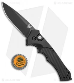 Benchmade Rukus II Automatic Knife (3.4" Black) 9600BK -Benchmade Knife Shop Benchmade Rukus II Automatic Black 9600BK BHQ 74494 jr bottlecap