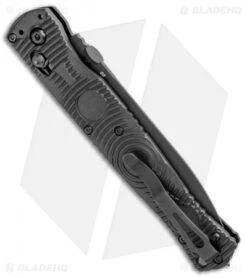 Benchmade SOCP Tactical Folder AXIS Lock Knife CF-Elite (4.5" Black) 391SBK -Benchmade Knife Shop Benchmade SOCP Tactical Folder AXIS Lock CF Elite Black 391SBK BHQ 104893 jr side