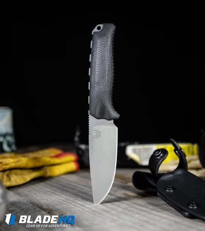 Benchmade Steep Country Knife Black (3.5" Stonewash) 15008-BLK 6 Benchmade Steep Country Knife Black (3.5" Stonewash) 15008-BLK - Image 4