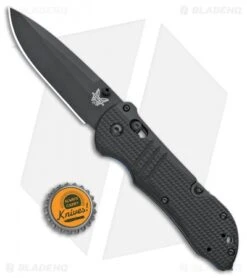 Benchmade 917BK-1901 Tactical Triage Axis Lock Knife Black G-10 (3.4" Black) -Benchmade Knife Shop Benchmade Triage Axis Lock black G 10 Black 917BK 1901 BHQ 105736 jr bottlecap