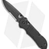 Benchmade 917SBK-1901 Triage Axis Lock Knife Black G-10 (3.4" Black Serr) 1 Benchmade 917SBK-1901 Triage Axis Lock Knife Black G-10 (3.4" Black Serr) -Benchmade Knife Shop Benchmade Triage Axis Lock black G 10 Black Serr 917SBK 1901 BHQ 105738 jr
