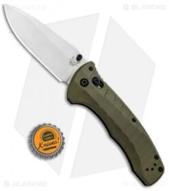 Benchmade Turret AXIS Lock Folding Knife OD Green G-10 (3.7" Satin) 980 -Benchmade Knife Shop Benchmade Turret AIX Lock OD Green G 10 Satin 980 BHQ 92610 jr bottlecap