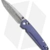Benchmade Valet Gold Class AXIS Lock Knife Blue-Violet Ti (Damascus) 485-171 -Benchmade Knife Shop Benchmade Valet Gold Class blue violet ti damascus 485 171 BHQ 51600 er