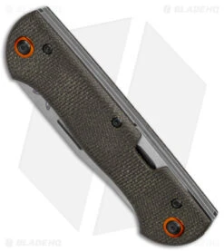 Benchmade Weekender Slip Joint Knife OD Green Micarta (3" SW) 317-1 -Benchmade Knife Shop Benchmade Weekender Folding Knife Dark Brown Micarta 3in 2in SW BHQ 137278 td spine jr