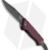 Benchmade Weekender Slip Joint Knife Burgundy Micarta (3" SW Black DLC) 317BK-2 -Benchmade Knife Shop Benchmade Weekender Slip Joint Knife Burgundy Micarta 3in SW Black DLC BHQ 179518 td