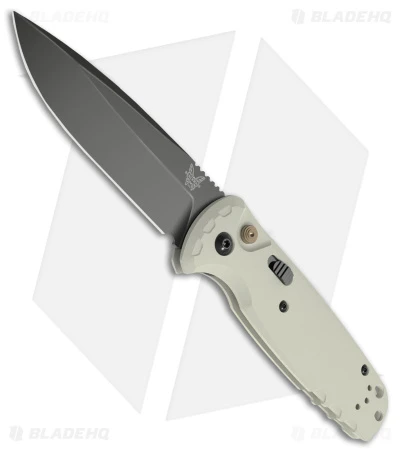 Benchmade CLA MagnaCut Automatic Knife Ivory G-10 (3.4" DLC Black) 4300BK-03 3 Benchmade CLA MagnaCut Automatic Knife Ivory G-10 (3.4" DLC Black) 4300BK-03