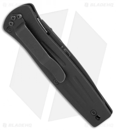 Vintage Benchmade 350 Mel Pardue Liner Lock Knife (3" Black Serr) 5 Vintage Benchmade 350 Mel Pardue Liner Lock Knife (3" Black Serr) - Image 3