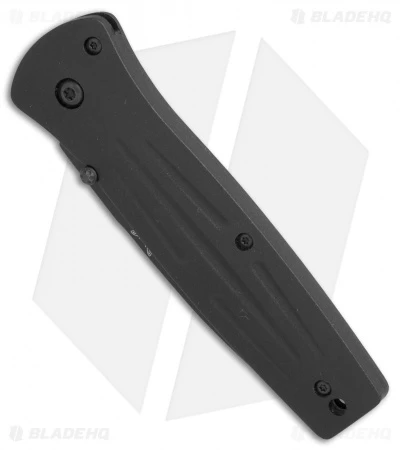 Vintage Benchmade 350 Mel Pardue Liner Lock Knife (3" Black Serr) 4 Vintage Benchmade 350 Mel Pardue Liner Lock Knife (3" Black Serr) - Image 2