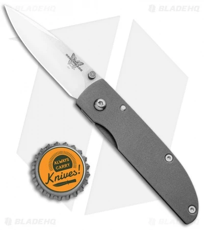 Vintage Benchmade Big Spender Frame Lock Knife (3.625" Satin) 335D2 7 Vintage Benchmade Big Spender Frame Lock Knife (3.625" Satin) 335D2 - Image 5