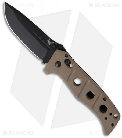 Benchmade Sibert 275BKSN Adamas AXIS Lock Knife Tan G10 (3.82" Black) 3 Benchmade Sibert 275BKSN Adamas AXIS Lock Knife Tan G10 (3.82" Black)