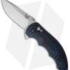 Benchmade Ball Flipper Axis Lock Knife Black/Blue G-10 (3.18" Satin) 300-1 -Benchmade Knife Shop benchmade 300 1 ball axis flip thumb stud folder plain 2