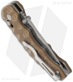 Benchmade Ball Flipper Axis Lock Knife Sand G-10 (3.18" Satin) 300SN 7 Benchmade Ball Flipper Axis Lock Knife Sand G-10 (3.18" Satin) 300SN -Benchmade Knife Shop benchmade 300sn ball axis flip side