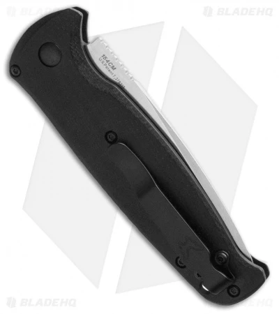 Benchmade CLA Drop Point Automatic Knife Black G-10 (3.4" Stonewash) 4300 4 Benchmade CLA Drop Point Automatic Knife Black G-10 (3.4" Stonewash) 4300 - Image 2