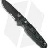 Benchmade CLA Compact Lite Auto Knife Green/Black (3.4" Black Serr) 4300SBK-1 1 Benchmade CLA Compact Lite Auto Knife Green/Black (3.4" Black Serr) 4300SBK-1 -Benchmade Knife Shop benchmade 4300sbk 1 cm