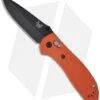 Benchmade Griptilian AXIS Lock Knife Orange (3.45" Black) 551BK-ORG -Benchmade Knife Shop benchmade 551bk org grip drop point