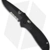 Benchmade Griptilian AXIS Lock Knife Black (3.45" Black Serr) 551SBK -Benchmade Knife Shop benchmade 551sbk griptilian mpd new