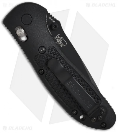 Benchmade Griptilian AXIS Lock Knife Black (3.45" Black Serr) 551SBK 4 Benchmade Griptilian AXIS Lock Knife Black (3.45" Black Serr) 551SBK - Image 2