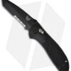 Benchmade Griptilian Tanto AXIS Lock Knife Black (3.45" Black Serr) 553SBK -Benchmade Knife Shop benchmade 553sbk griptilian tanto new