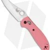 Benchmade Mini Griptilian AXIS Lock Knife Pink (2.91" Satin) 555HG-PNK