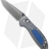 Benchmade Gold Class 556-141 Mini Griptilian AXIS Knife Titanium Blue Twill G10 -Benchmade Knife Shop benchmade 556 141 pardue mini grip dpt axs