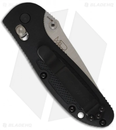 Benchmade Mini Griptilian Tanto AXIS Lock Knife Black (2.91" Satin) 557-154CM 4 Benchmade Mini Griptilian Tanto AXIS Lock Knife Black (2.91" Satin) 557-154CM - Image 2