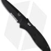 Benchmade 580SBK Barrage Spring Assist Axis Lock (3.6" Black Serr) -Benchmade Knife Shop benchmade 580sbk barrage
