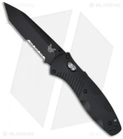 Benchmade Barrage Tanto AXIS-Assist Knife (3.6" Black Serr) 583SBK