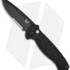 Benchmade 9051SBK AFO II Automatic Knife (3.56" Black Serr) *Used* -Benchmade Knife Shop benchmade 9051 sbk afo ii auto 1