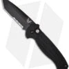 Benchmade 9052SBK AFO II Tanto Automatic Knife (3.56" Black Serr) -Benchmade Knife Shop benchmade 9052sbk afo ii auto tanto
