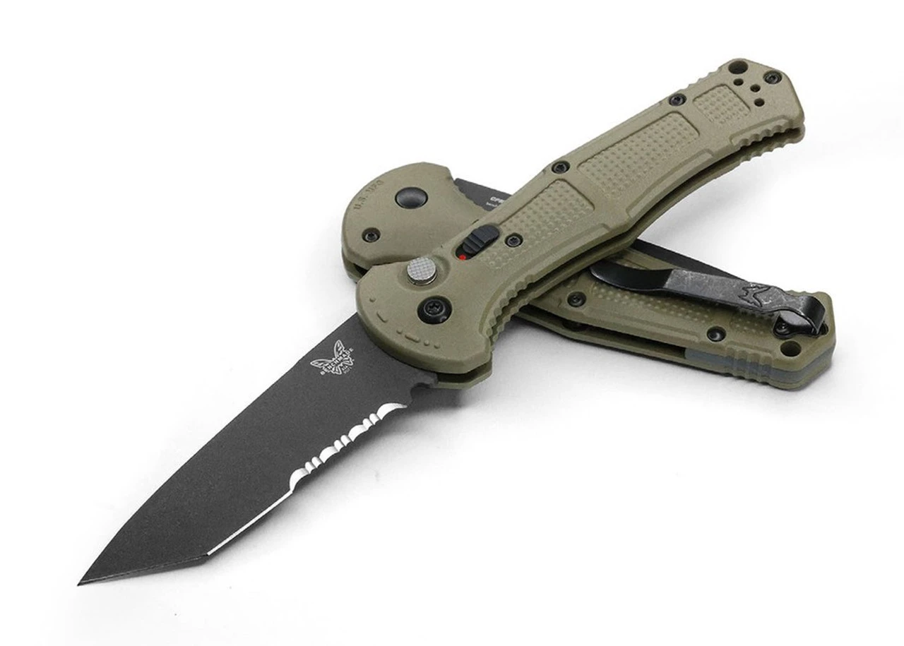 Benchmade Claymore - Ranger Grn Grivory (3.60" D2 Ser) 9071SBK-1 *Coming Soon* 3 Benchmade Claymore - Ranger Grn Grivory (3.60" D2 Ser) 9071SBK-1 *Coming Soon*
