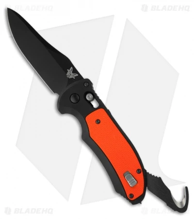 Benchmade 9170BK-ORG Triage Knife Orange Axis Automatic (3.58" Black) 3 Benchmade 9170BK-ORG Triage Knife Orange Axis Automatic (3.58" Black)