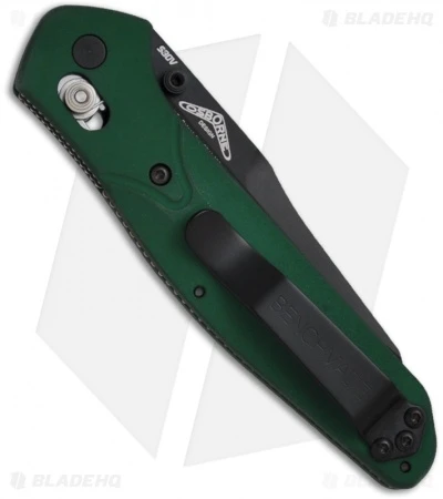 Benchmade 940 Osborne AXIS Lock Knife Green (3.4" Black) 940BK 4 Benchmade 940 Osborne AXIS Lock Knife Green (3.4" Black) 940BK - Image 2