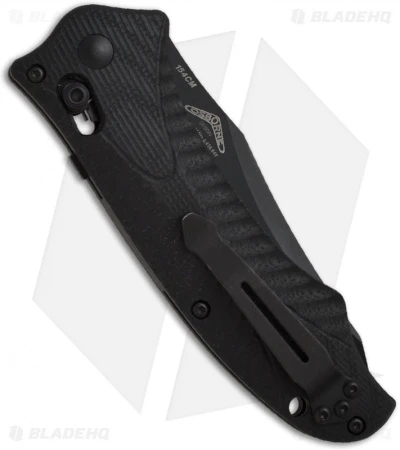 Benchmade 9555BK Rift Automatic Knife (3.67" Black) 4 Benchmade 9555BK Rift Automatic Knife (3.67" Black) - Image 2