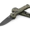 Benchmade Mini Claymore - Ranger Grn Grivory (3" D2 ) 9570BK-1 *Pre-order* -Benchmade Knife Shop benchmade 9570bk 1 mini claymore auto ranger green grivory cpm d2 cobalt black cerakote 32194 16627.1675452161