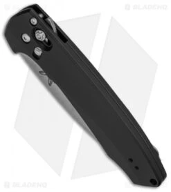 Benchmade Arcane Flipper AXIS-Assist Knife Black (3.2" Satin Serr CPM-S90V) 490S -Benchmade Knife Shop benchmade amicus flipper 490s bottom cm