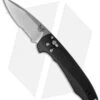 Benchmade Arcane Flipper AXIS-Assist Knife Black (3.2" Satin Serr CPM-S90V) 490S -Benchmade Knife Shop benchmade amicus flipper 490s cm