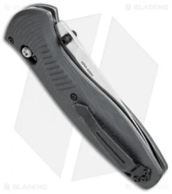 Benchmade Barrage AXIS-Assist Knife Gray G-10 (3.6" Satin) 580-2 -Benchmade Knife Shop benchmade barrage 580 2 side cm
