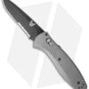 Benchmade Barrage AXIS-Assist Knife Gray G-10 (3.6" Black Serr) 580SBK-2 -Benchmade Knife Shop benchmade barrage 580sbk 2 cm