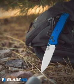 Benchmade Bugout AXIS Lock Pocket Knife Blue (3.24" Satin) 535 -Benchmade Knife Shop benchmade bugout 535 BHQ 74149 dl